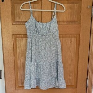 SHEIN Blue Floral Dress